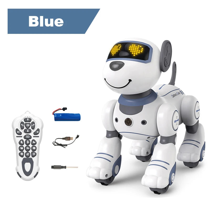 STEM Smart Robot Dog - Programmable Pet with Voice Control, Touch Sensor & Dance Moves for Kids Age 6-12