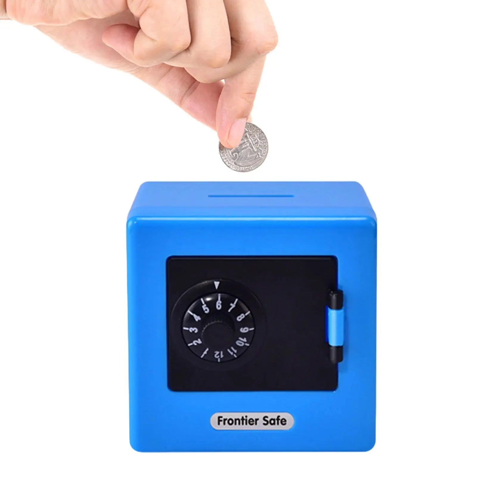 Mini Piggy Bank Boxes Combination Lock Money Coin Saving Banknote Cash Piggy Deposit Safe Box Storage Case Gifts for Kids Xmas